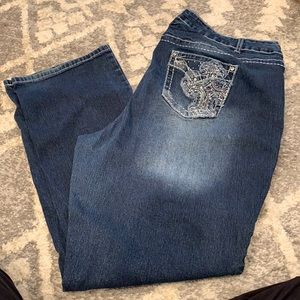 Size 22w blue jeans